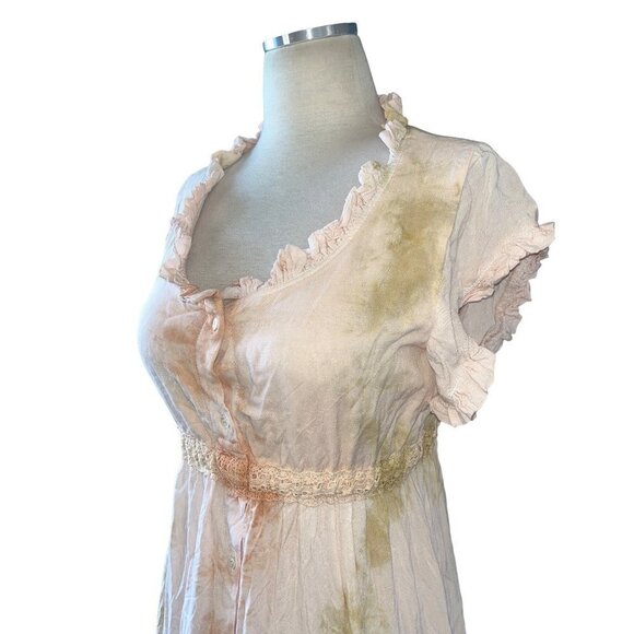 Jen's Pirate Booty Kozmic Flirty Dress in Desert Sun Astral Tie Dye XSmall New - Picture 5 of 14